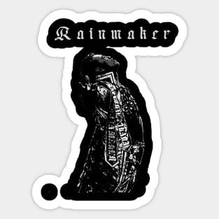 Rainmaker Black and White Sticker